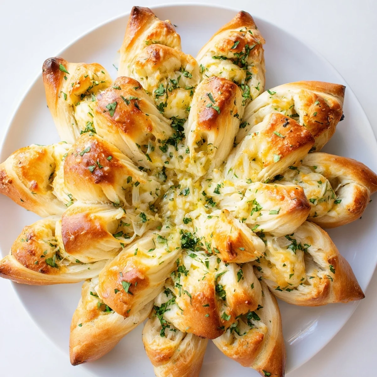 Star Shaped Garlic Bread #38