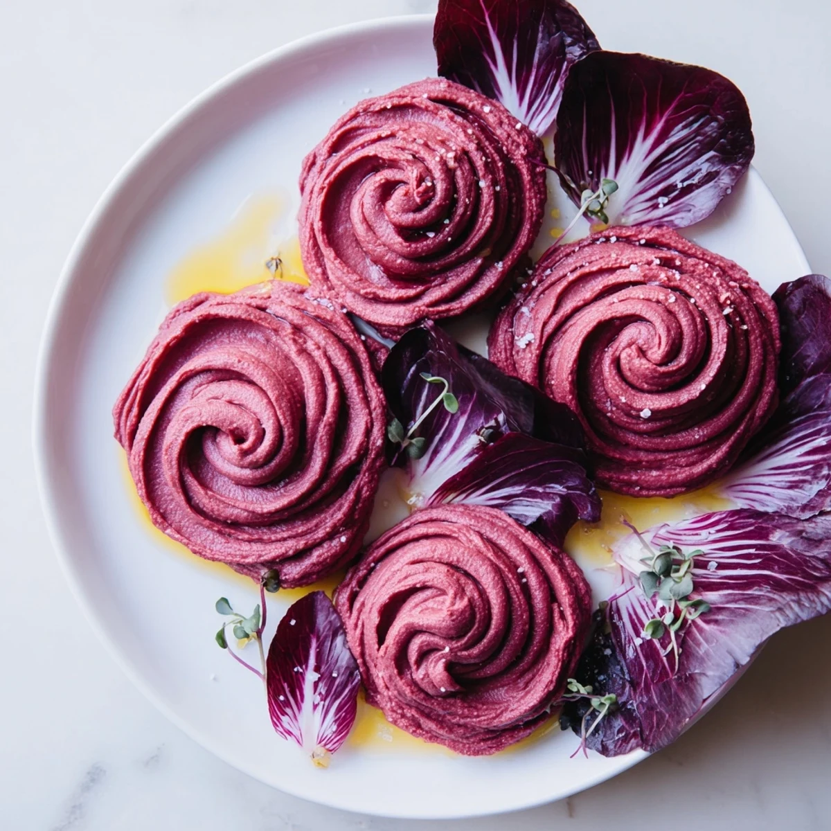 Velvet Rose Beet Hummus