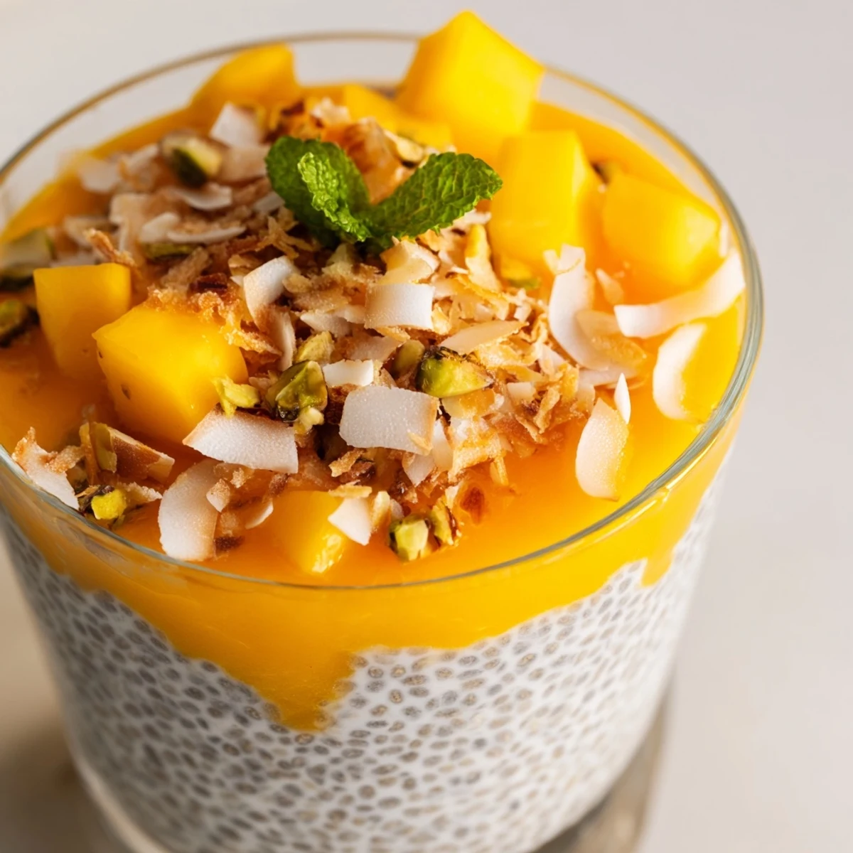 Mango Coconut Chia Delight