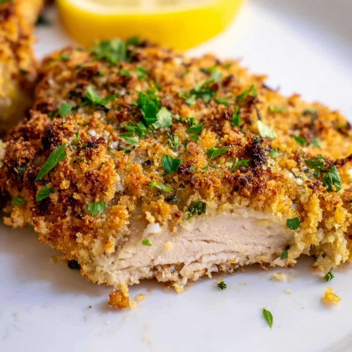Imagine the amazing taste of these Crispy Parmesan Chicken Cutlets, perfect for a quick, high-protein meal.
