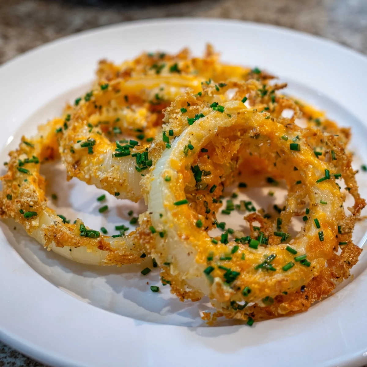 Crispy Onion Cheese Chips