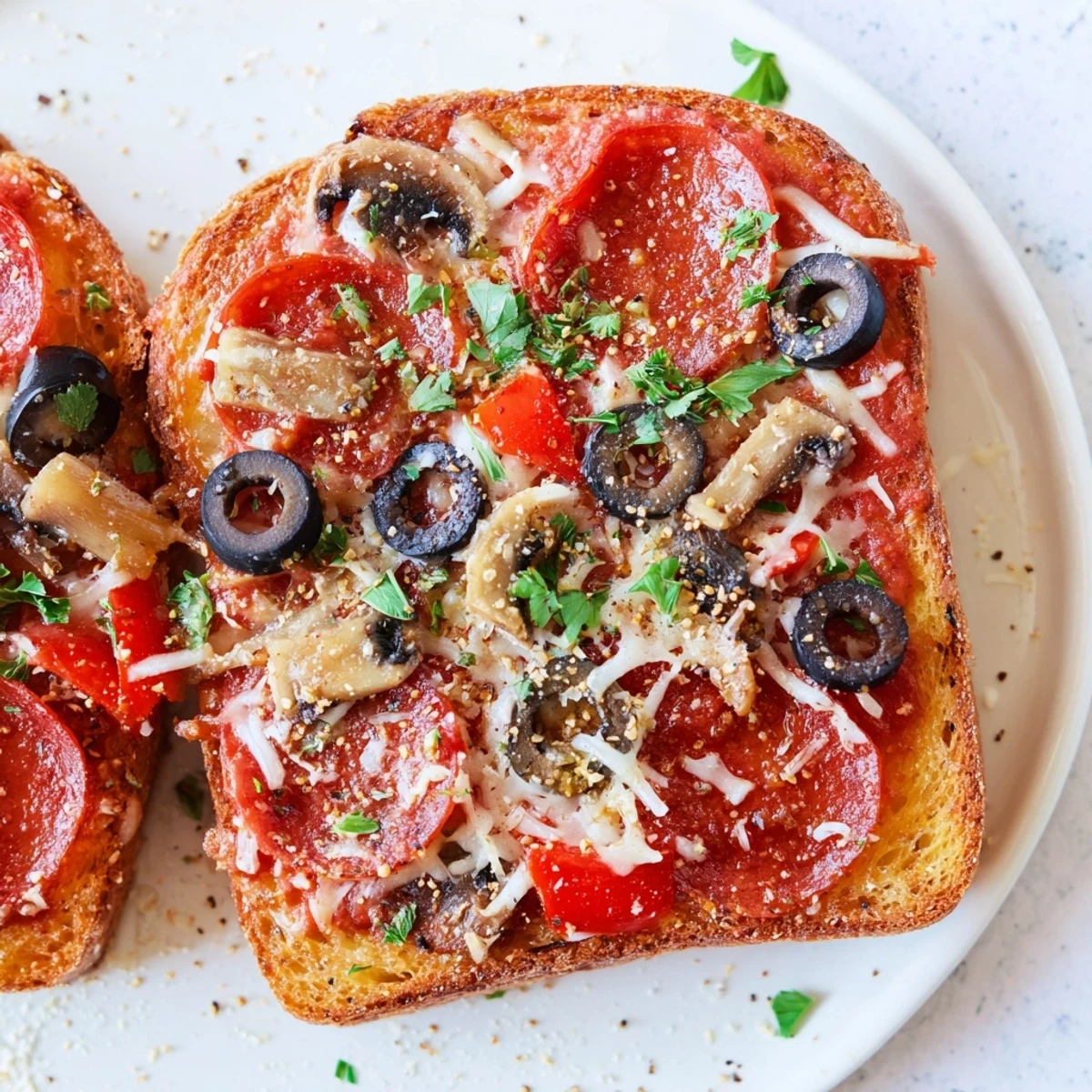 Air Fryer Pizza Toast