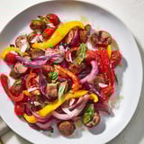 Basil Sausage Pepper Skillet