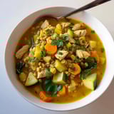 Soothing Turmeric Chicken With Pearl Barley