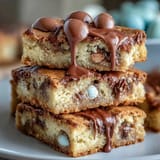 Cadbury Egg Blondies White