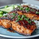 Salmon Teriyaki Bowl