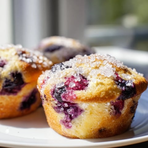Fluffy mini blueberry muffins in a basket, perfect for a cozy brunch spread.