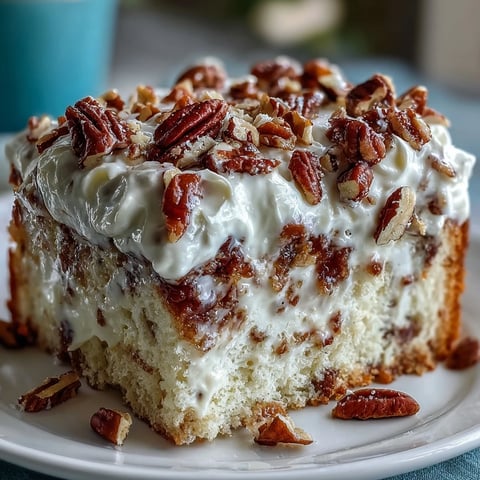 Topped with toasted pecans, this moist Butter Pecan Tres Leches Cake is soaked in a sweet, creamy milk blend.