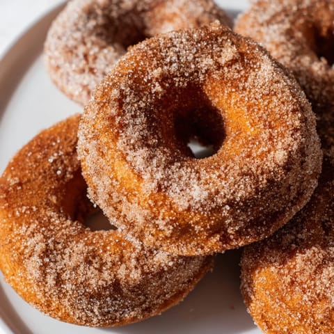 Cinnamon Sugar Baked Donuts