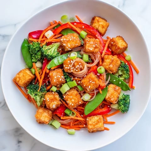Sesame Ginger Tofu Stir-Fry