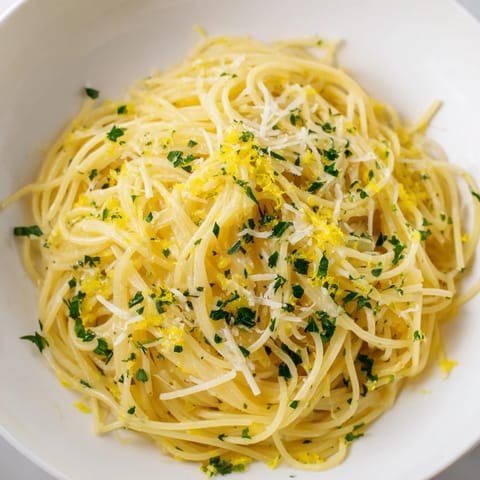 Lemon Capellini Fresh Herbs