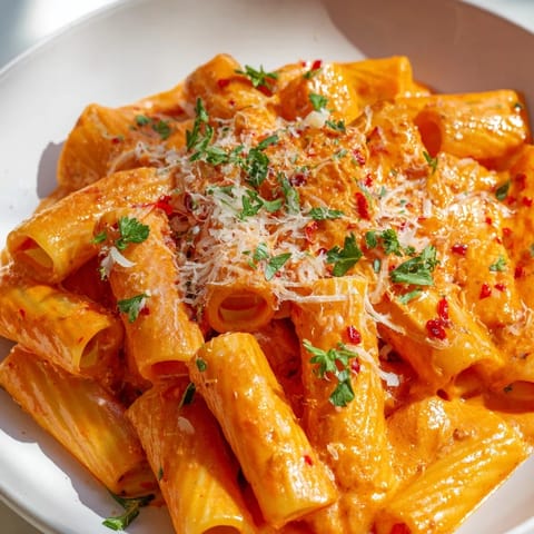 Gigi Hadid Spicy Rigatoni