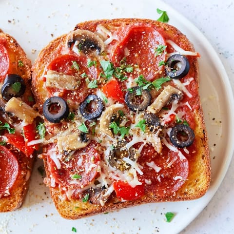 Air Fryer Pizza Toast