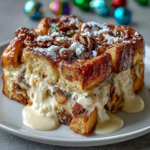 King Cake French Toast Bake