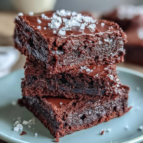 Fudgy Sourdough Discard Brownies