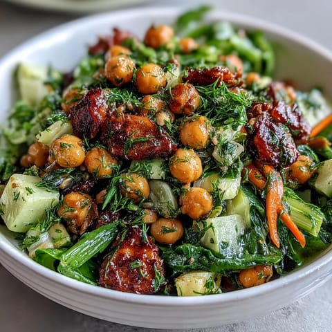 Crunchy Celery Chickpea Salad