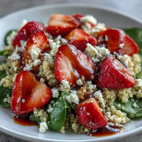 Strawberry Feta Quinoa Salad