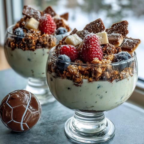 Individual snack cups layered with juicy pineapple, sweet grapes, and protein-rich Greek yogurt, topped with granola for a satisfying crunch.