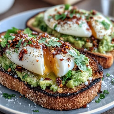 Chili Crisp Avocado Toast