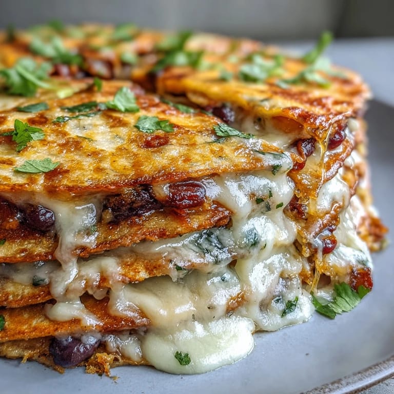A vegetarian Blooming Quesadilla Ring with warm, melted cheese and spices, served with salsa, sour cream, and avocado slices.