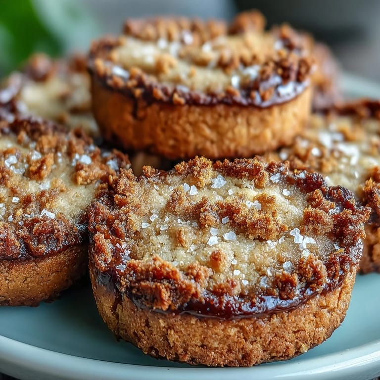 A hand holds a crumbly Hojicha Cookie, revealing a tender interior infused with nutty, roasted green tea flavors.
